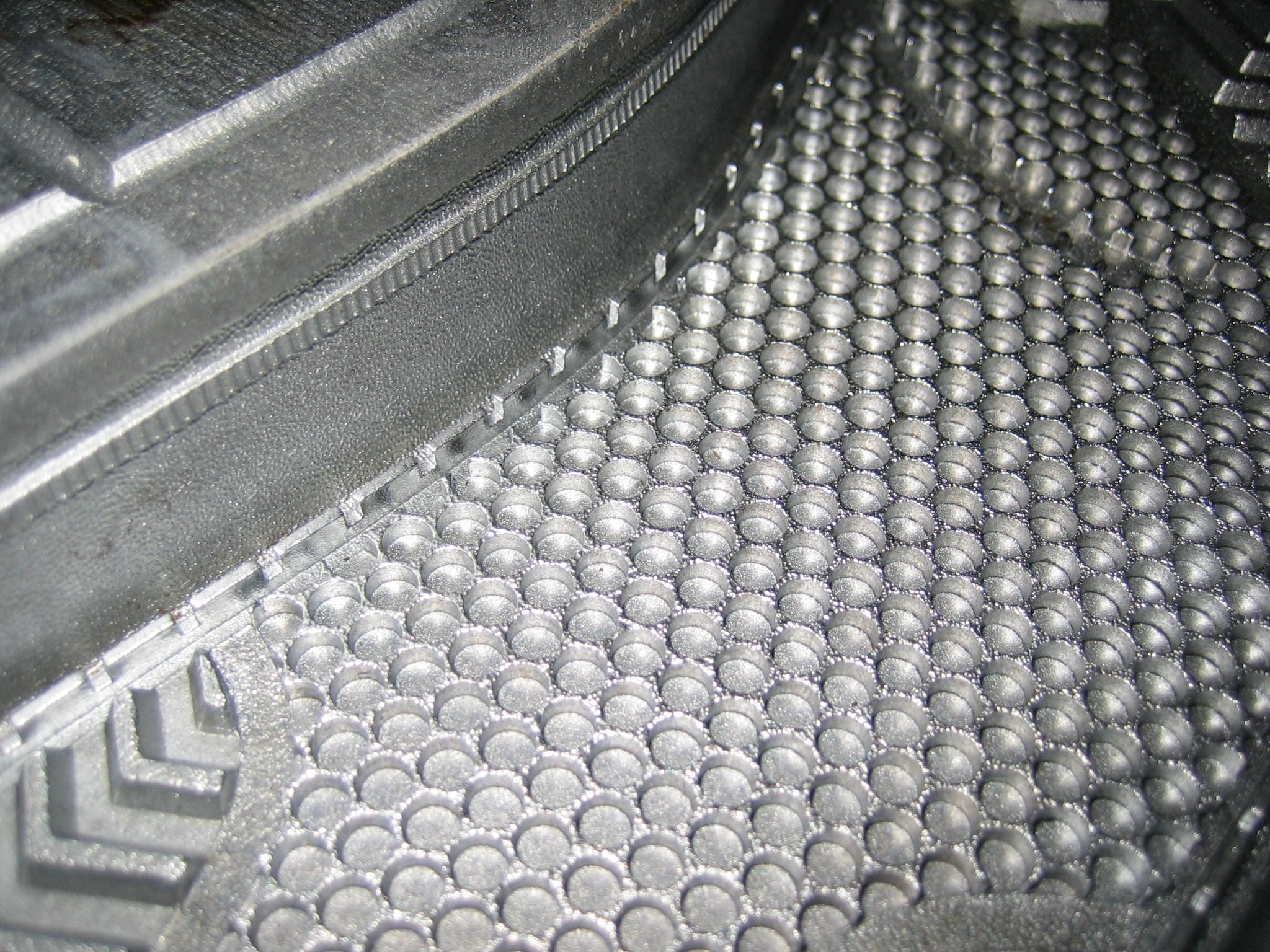 shoe Outsole mold with tread detail