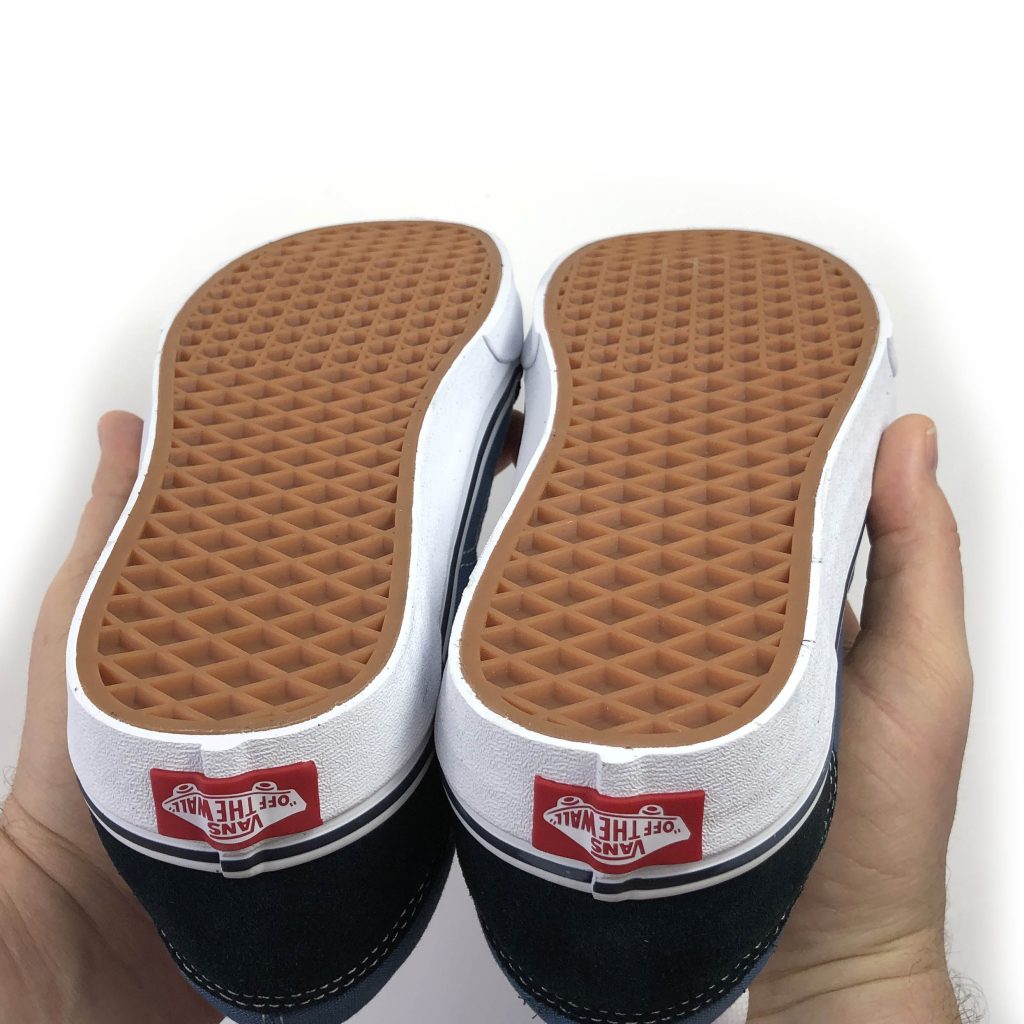 Outsole quality is okay for authentic vans 
